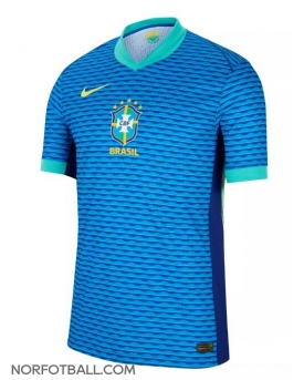 Billige Fotballdrakt Brasil Replika Bortedrakt Dame Copa America 2024 Kortermet